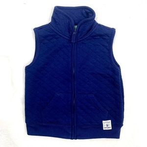 Carters Baby Toddler Blue Navy Vest Size 18 Months